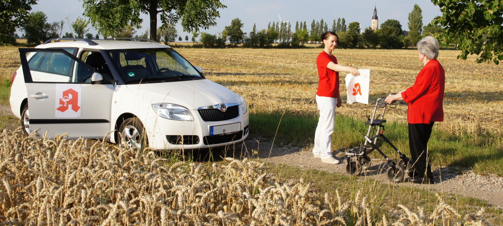 Service der Apotheke im Kaufland Merseburg - bringen von Arzneimitteln